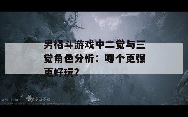 男格斗游戏中二觉与三觉角色分析：哪个更强更好玩？