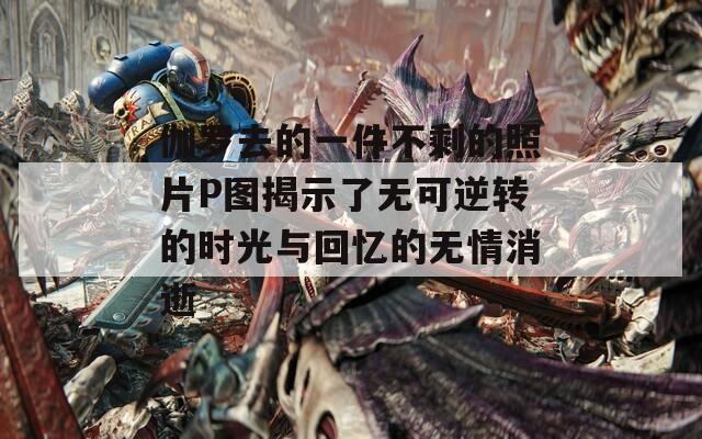 伽罗去的一件不剩的照片P图揭示了无可逆转的时光与回忆的无情消逝