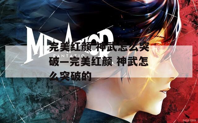 完美红颜 神武怎么突破—完美红颜 神武怎么突破的