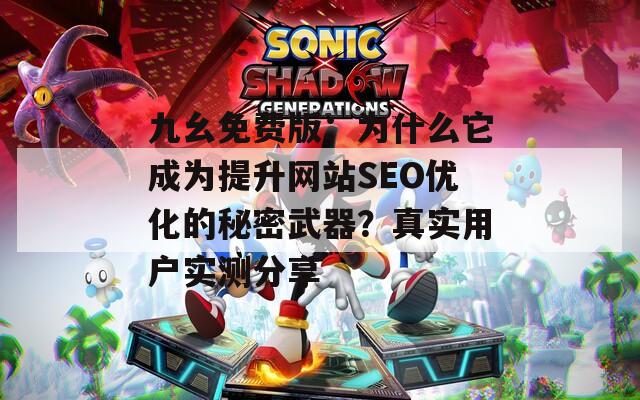 九幺免费版：为什么它成为提升网站SEO优化的秘密武器？真实用户实测分享