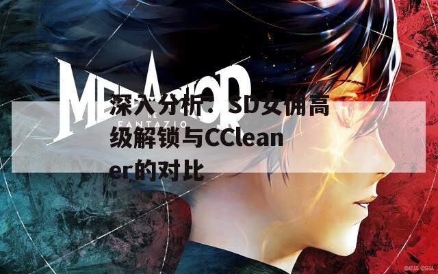 深入分析：SD女佣高级解锁与CCleaner的对比